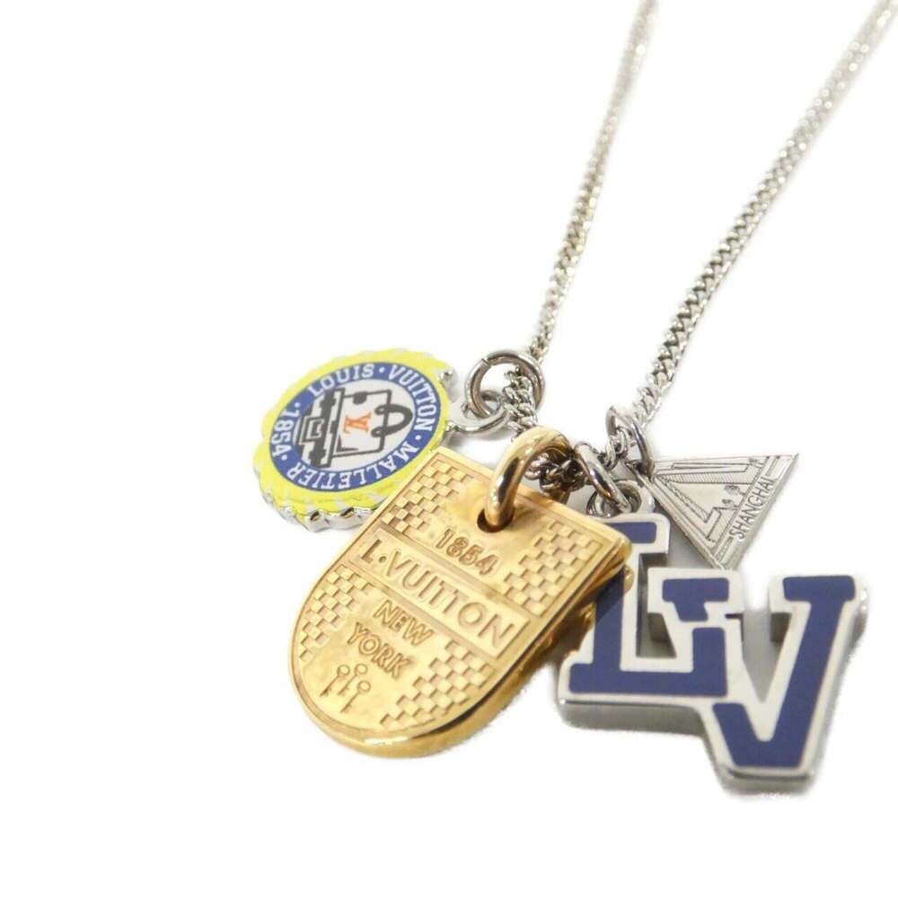 LOUIS VUITTON Blue Necklace - Picture 3 of 6